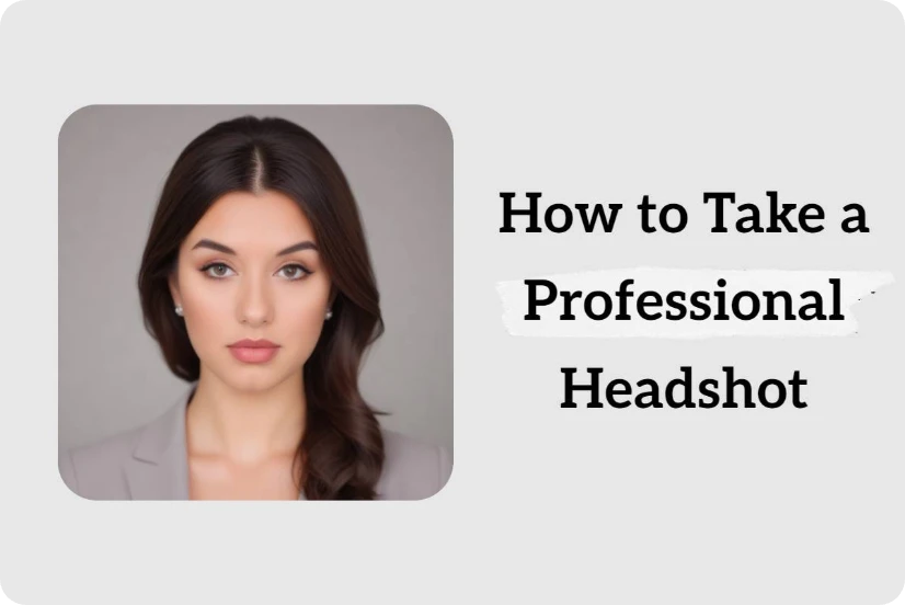 how to take a professional headshot