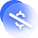 gradient blue free icon