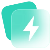 gradient green fast icon