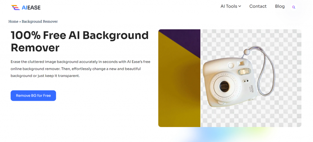 ai ease free ai background remover
