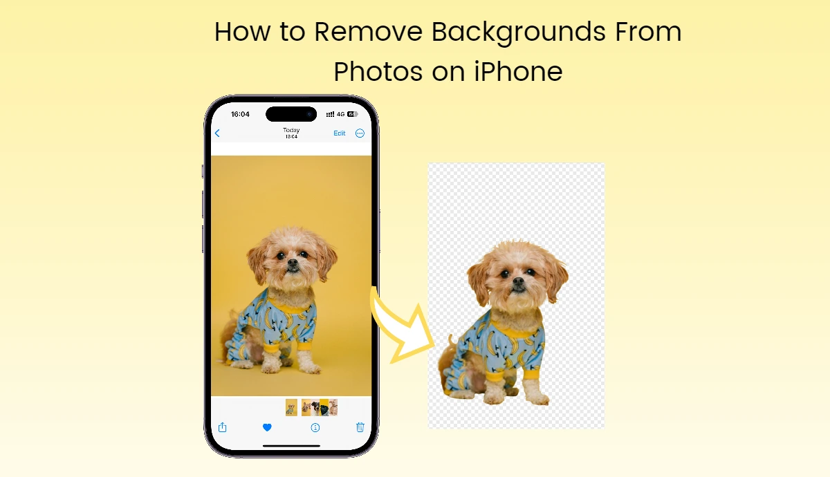 how to remove background from photo on iphone