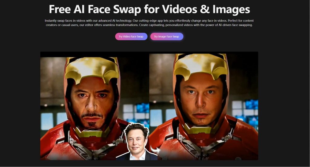 GoEnhance AI Face Swapper Tool