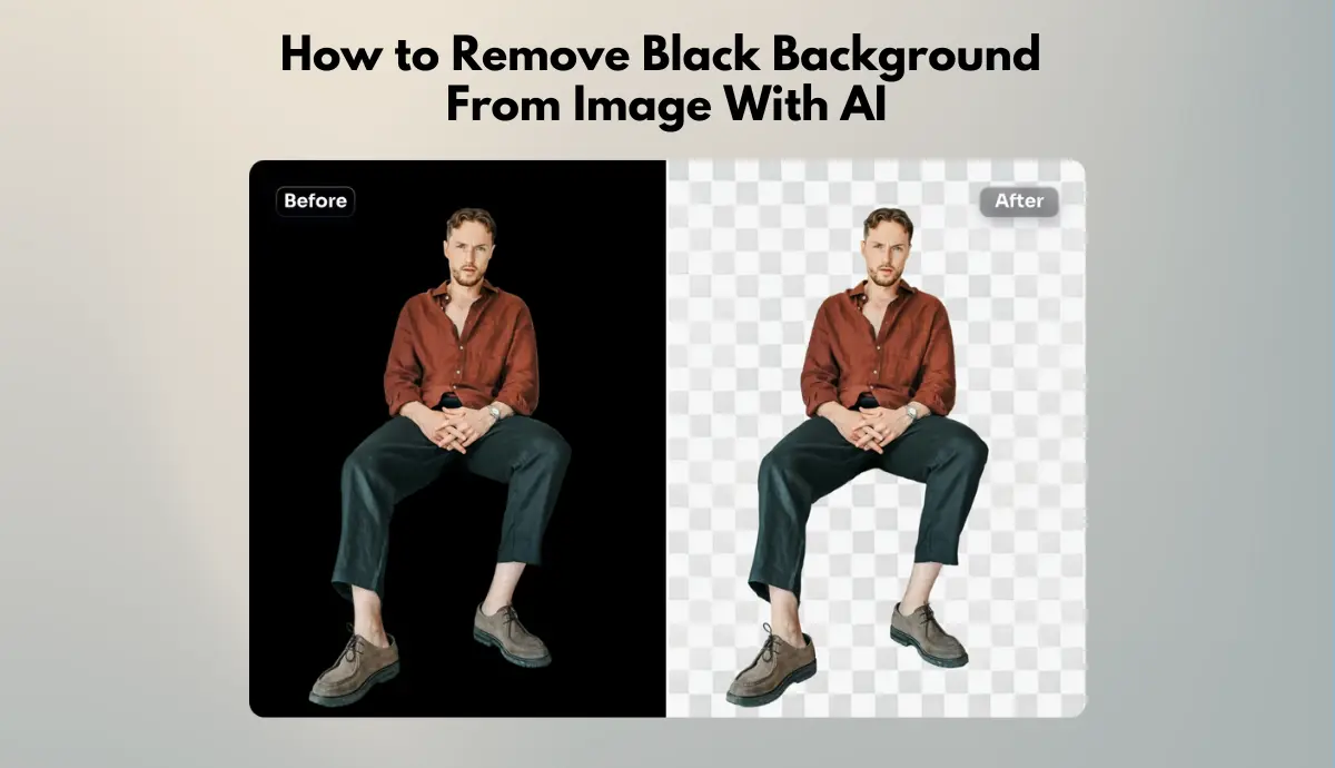 how to remove black background from image with ai blog cover