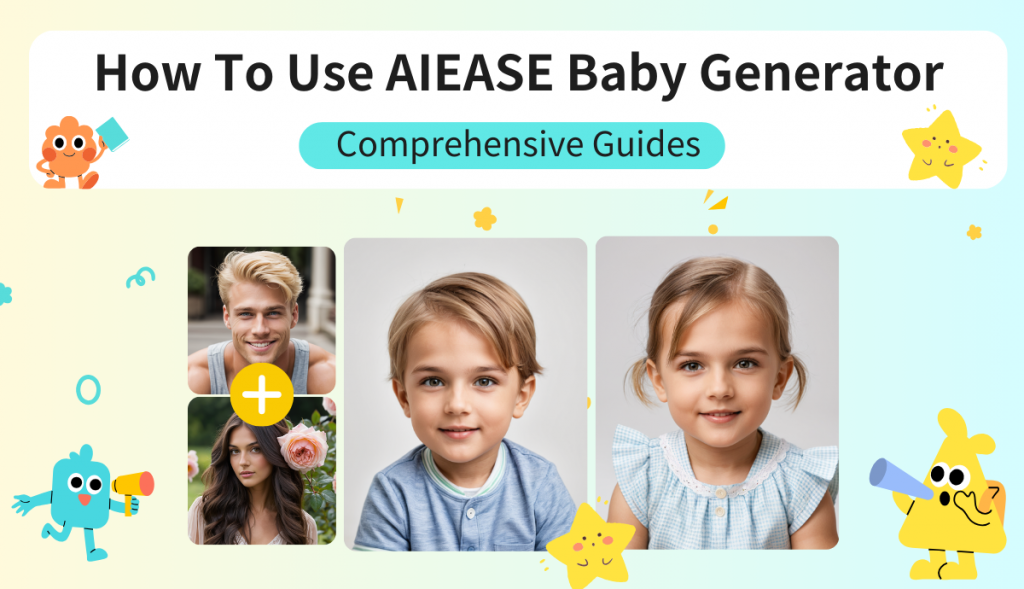 how to use AI Ease's free ai baby generator