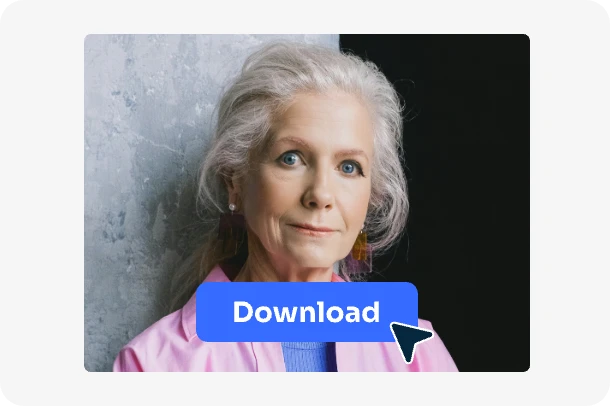 download the flawless old woman portrait