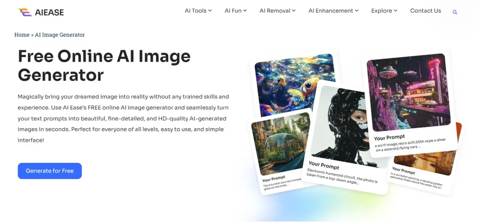 ai ease free ai image generator