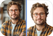 make male passport photo