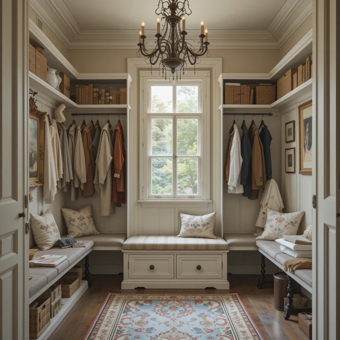 french country cloakroom generated by ai ease free ai interior designer