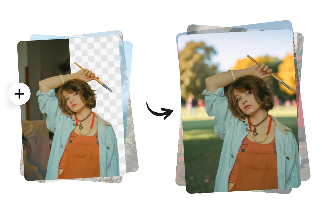 remover fundos em lote e adicionar um novo fundo a várias fotografias com facilidade gerador de fundos ai em lote