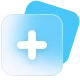 gradient blue batch upload icon gradient blue batch upload icon