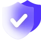 gradient blue security icon